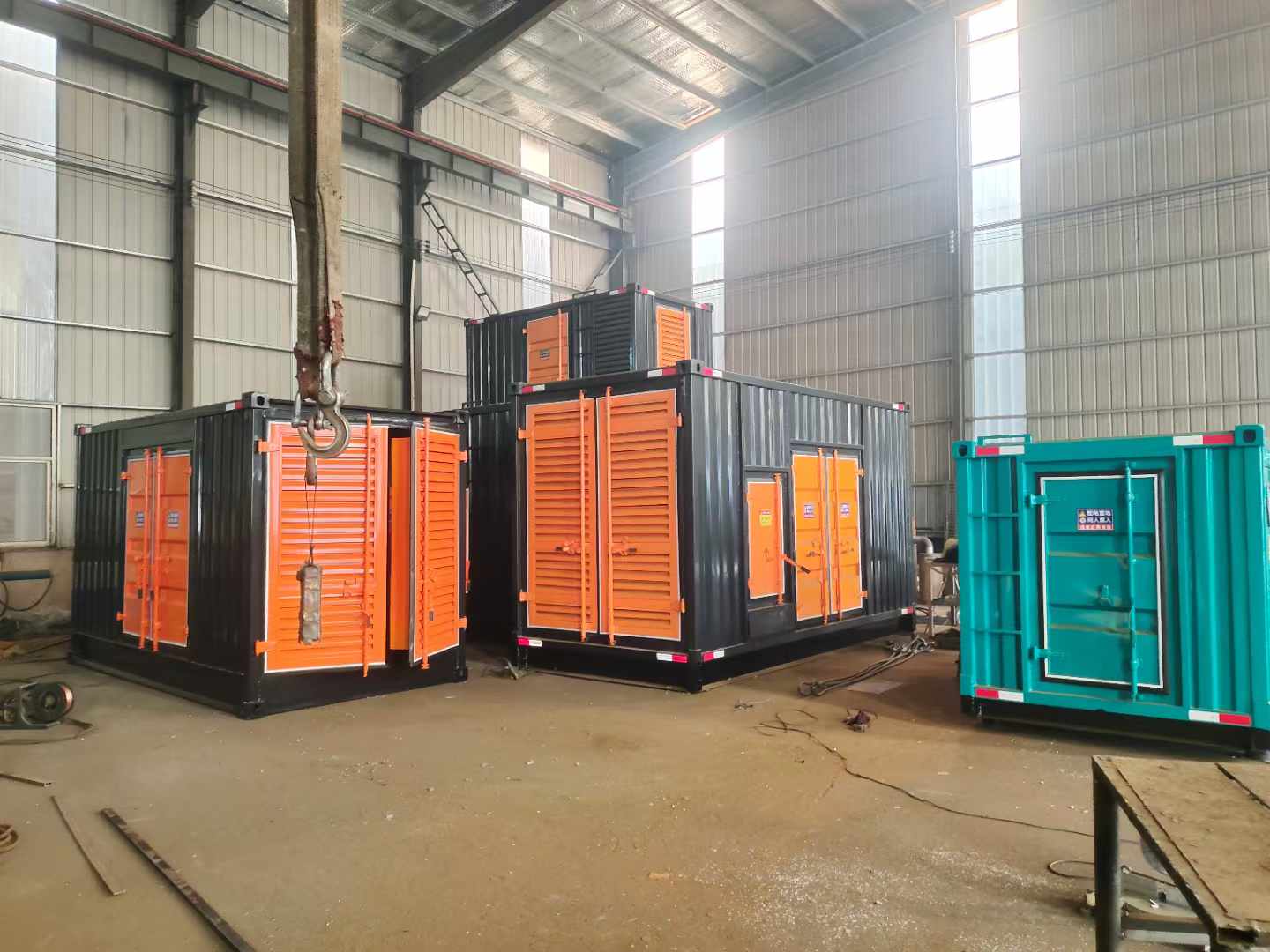 舞钢500kw柴油发电机组可以带动多少功率设备?