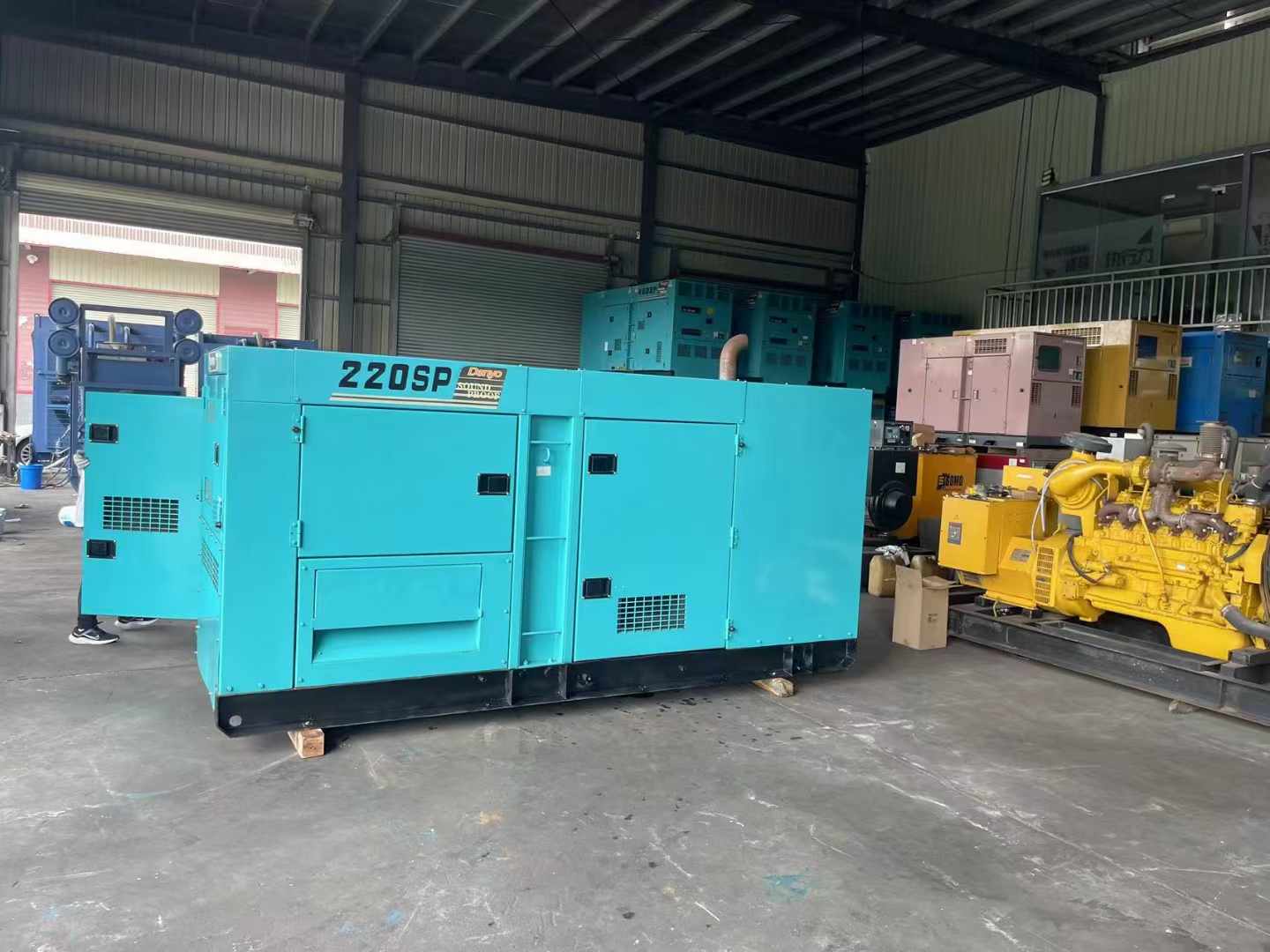 舞钢600kW柴油发电机组带载能力？